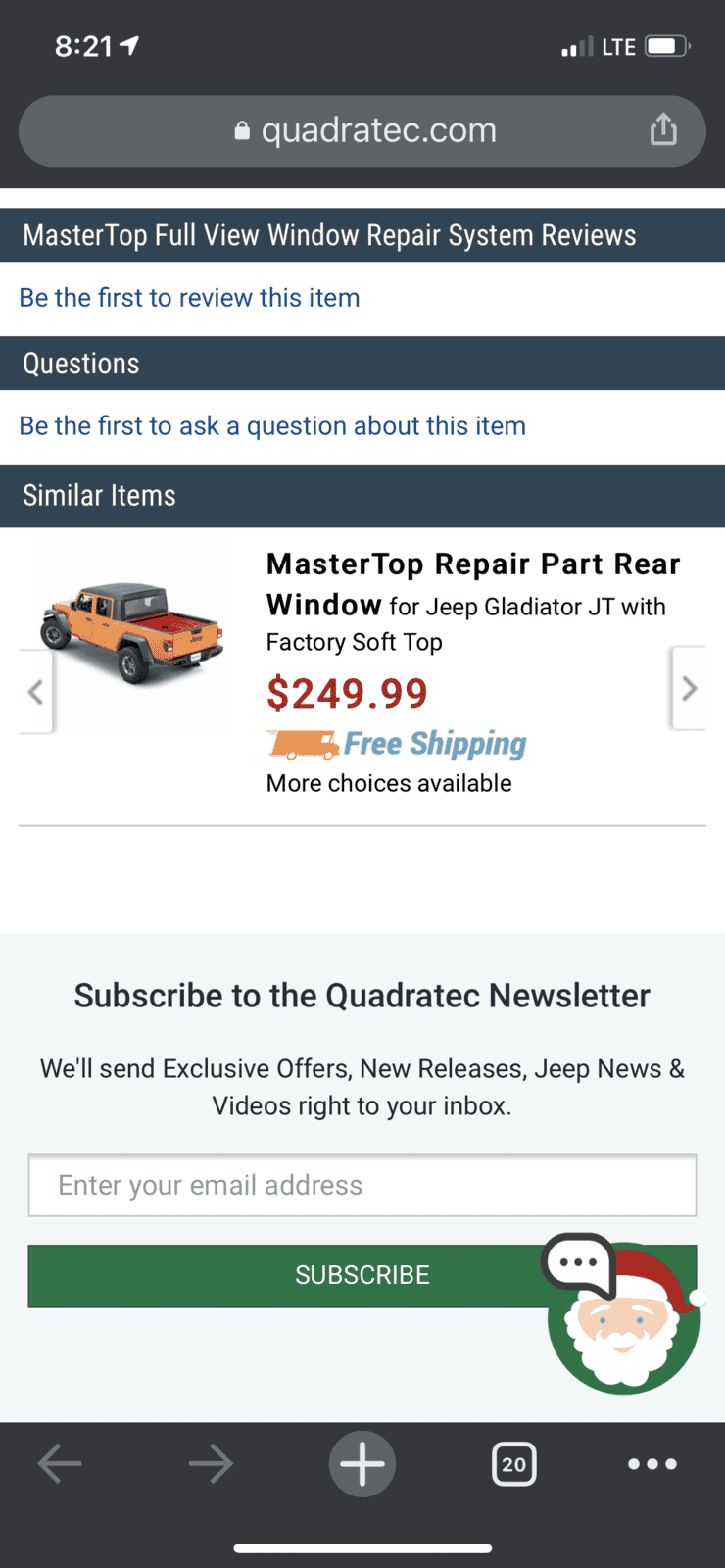 Jeep Gladiator MasterTop Full View Rear Window Issue A6B491F9-AE8F-4712-AE5B-2E9D693775AF