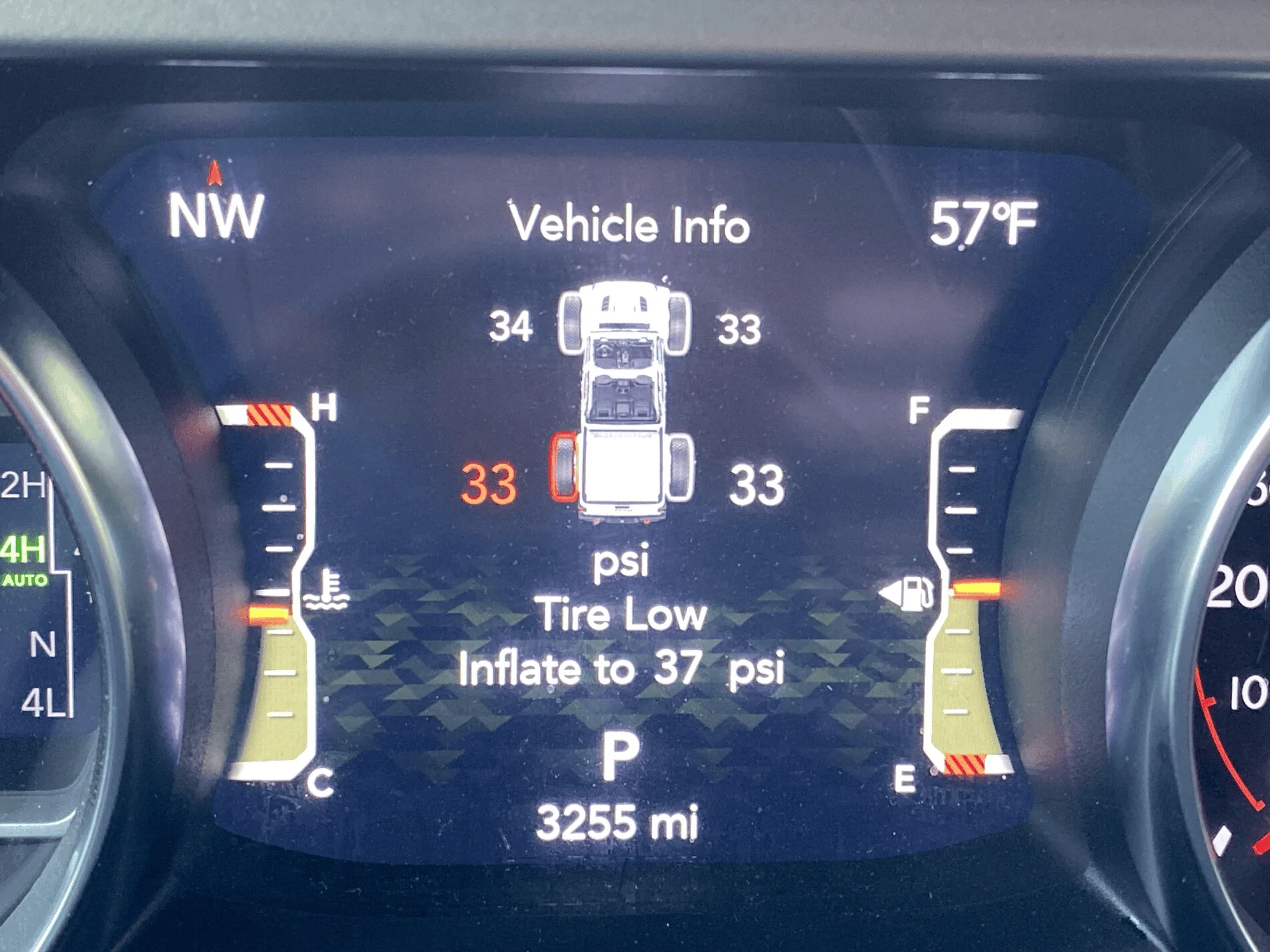 Jeep Gladiator Low Tire Pressure Warning 1636556211600