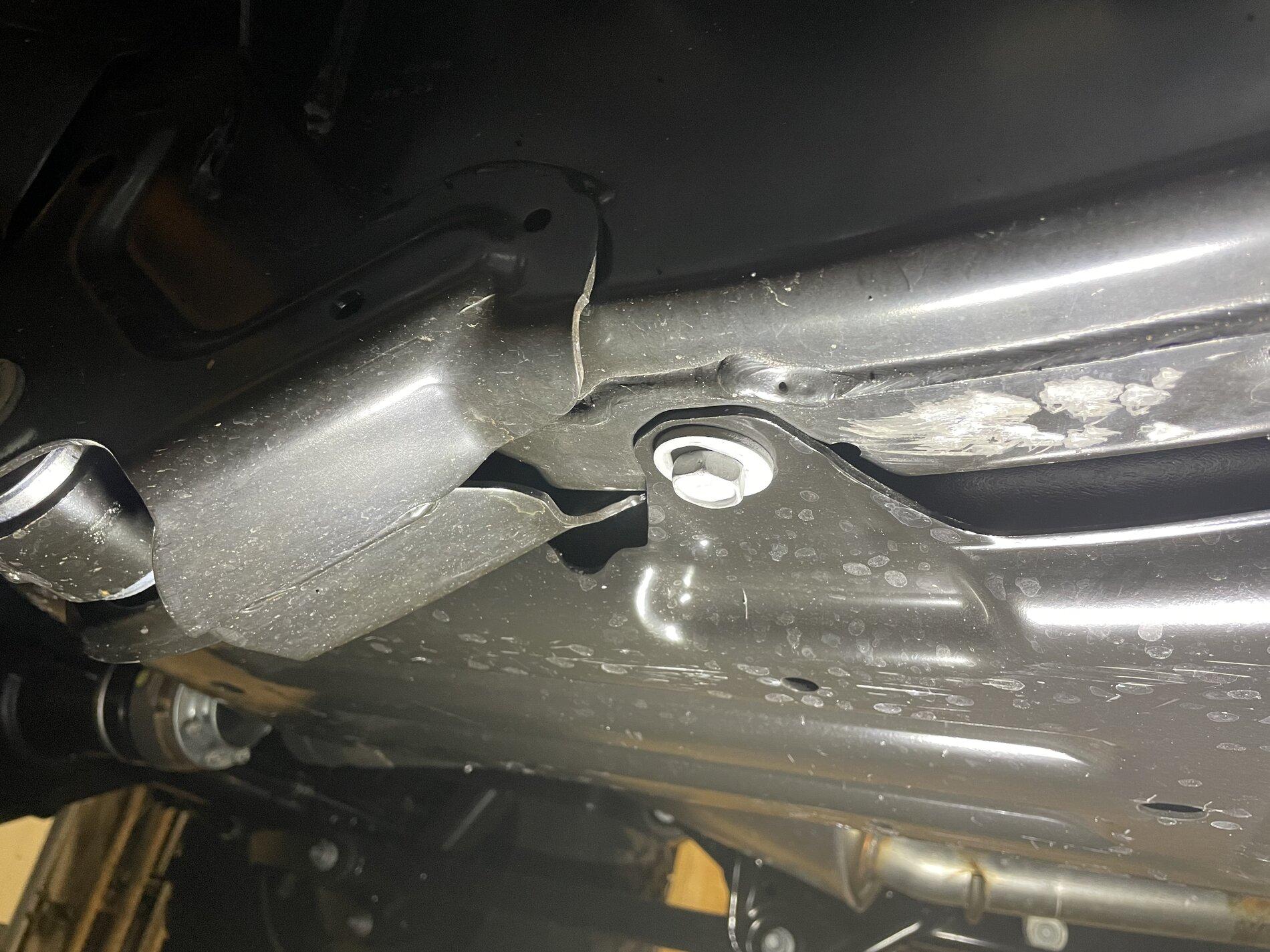 Jeep Gladiator Frame Damage on Newly Purchased Gladiator A8501164-492F-45AB-A70D-CB00E918294E
