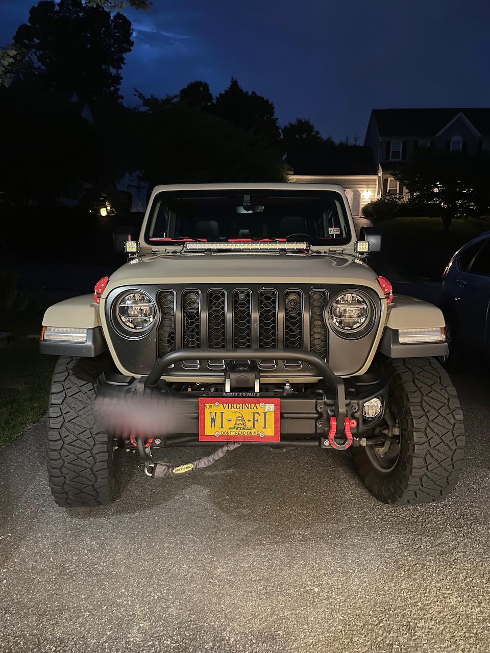 Jeep Gladiator Drivers with Vanity plates don't seem to worry, so why do you? IMG_0618