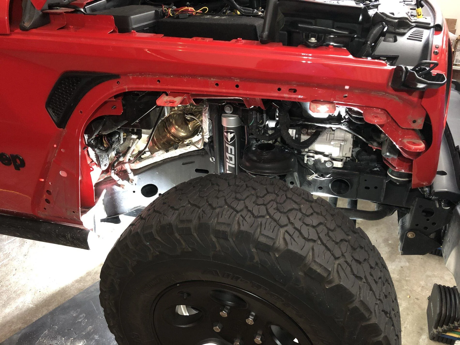 Jeep Gladiator No broken fender clips to replace aux ess battery E401CD4C-D058-41A9-871E-AE10E00C0B53