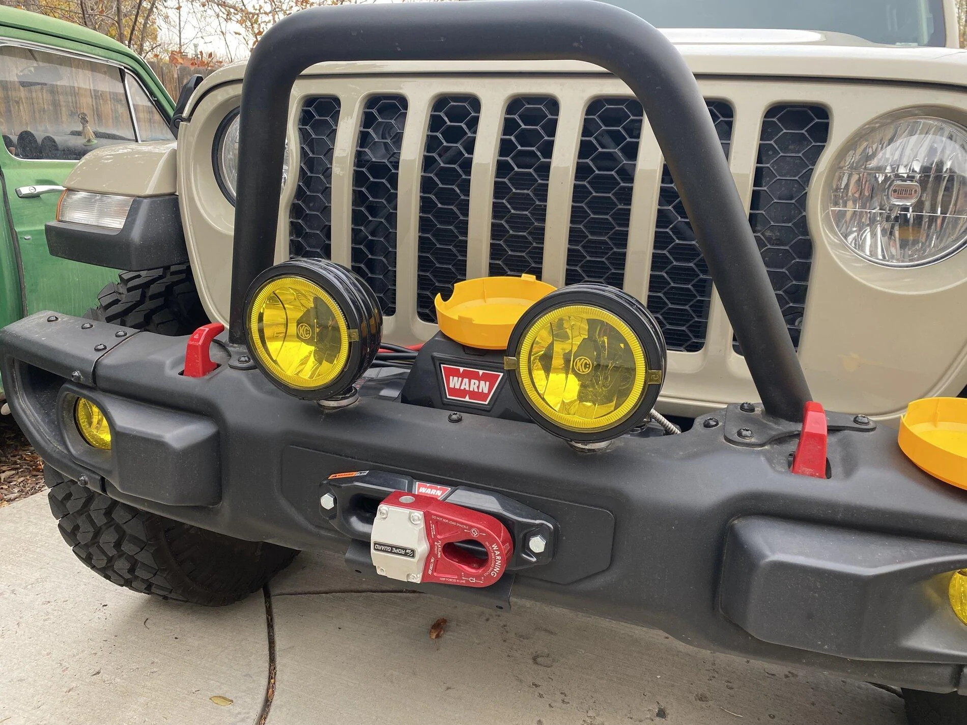 Jeep Gladiator Bull Bar for factory steel bumper IMG_9291
