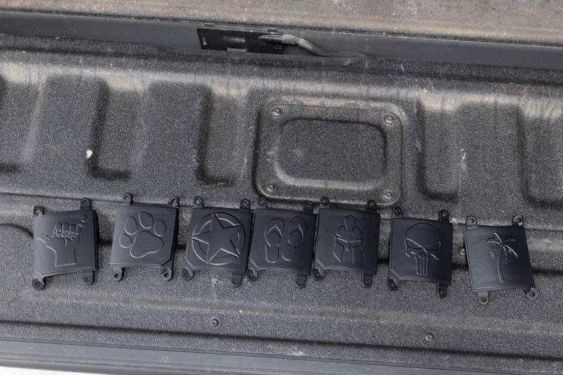 Jeep Gladiator Customizing the Oracle flush mount lights. Covers-1