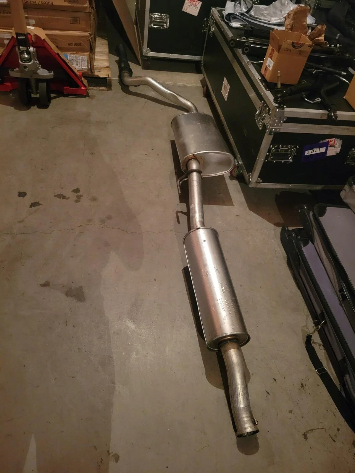 Jeep Gladiator OEM Cat Back Exhaust Take Off (SOCAL) 20211110_173220