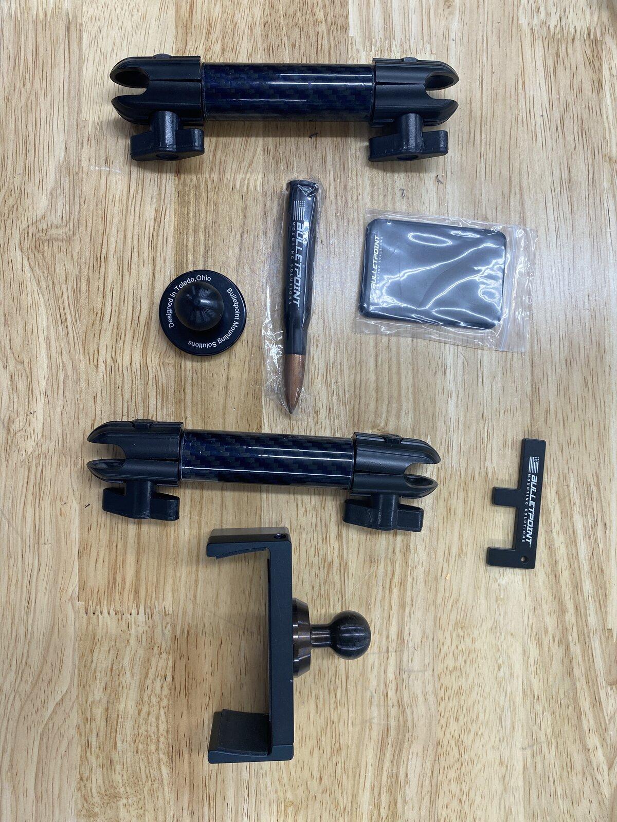 Jeep Gladiator Bulletpoint Mounting Solutions arms and mounts image