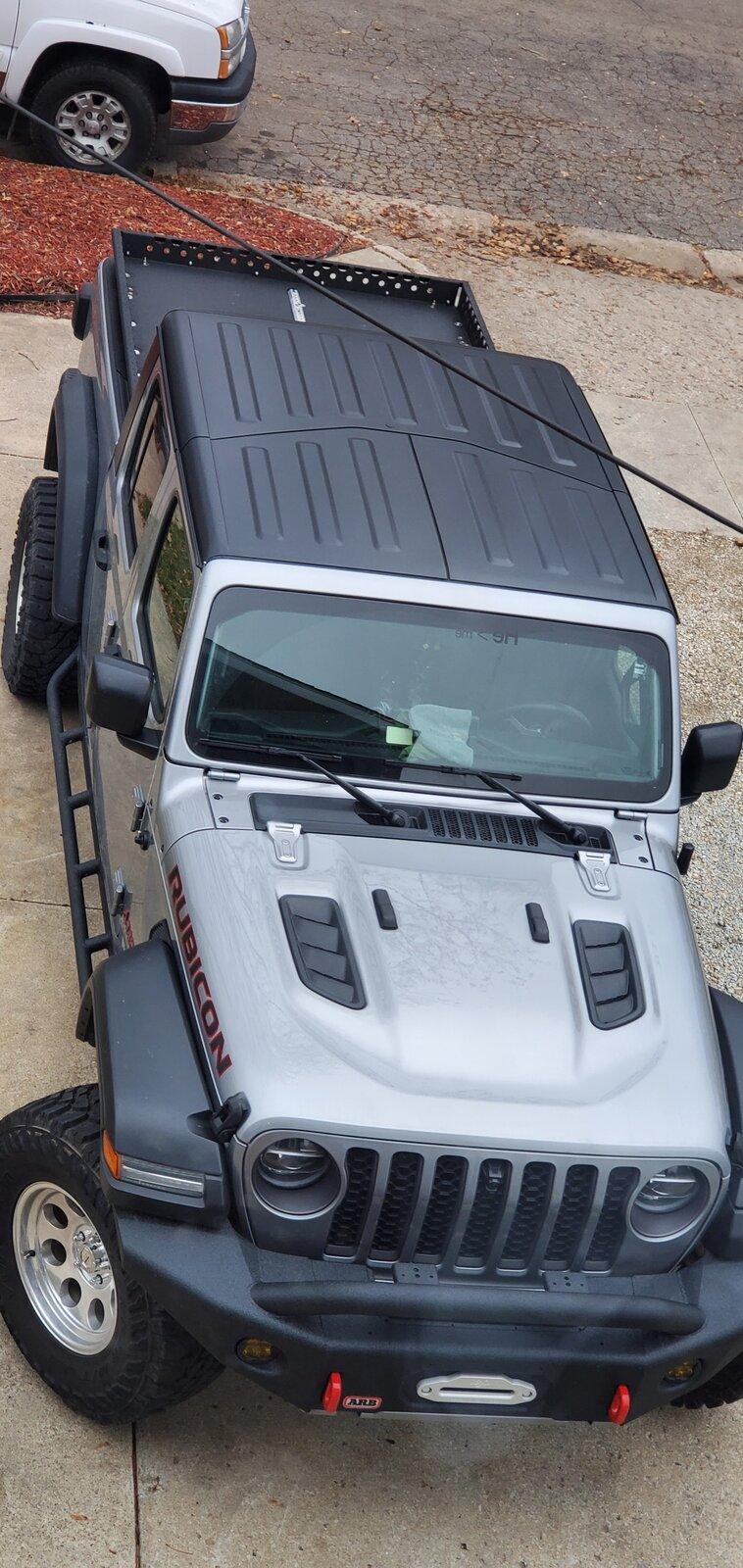 Jeep Gladiator Best Combo Rock Slider Rail and Step 20211113_152717