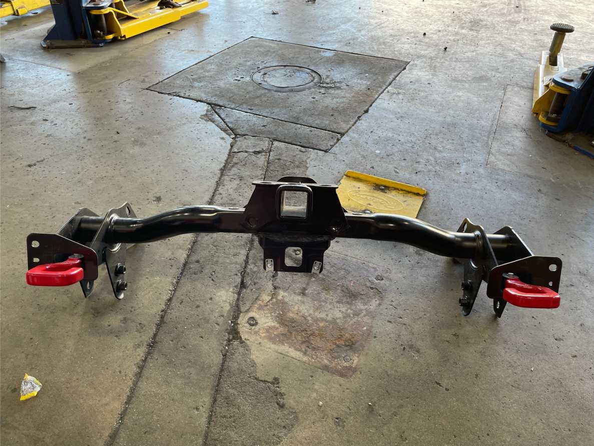 Jeep Gladiator 2021 Steel Rear Tow Receiver hitch1