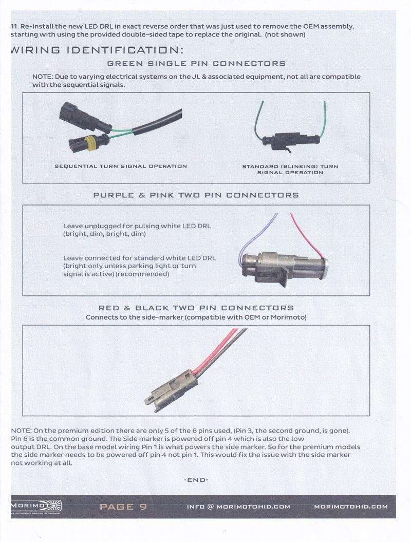 Jeep Gladiator Which led fender parking and turn signal light recommend you guys? LED DRL IMG_2031E