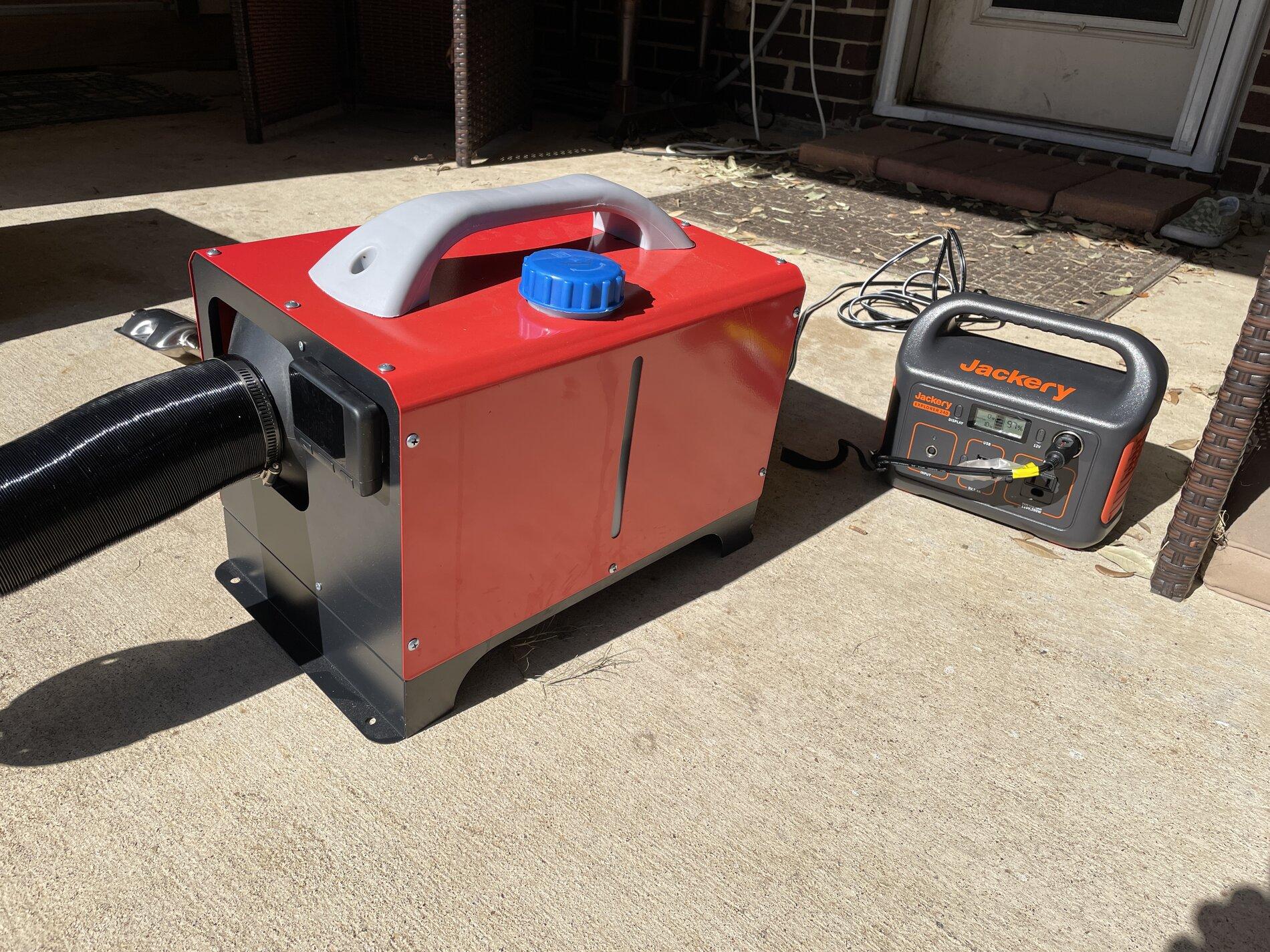 Diesel Tent Heater + Portable Battery Packs | Jeep Gladiator (JT) News,  Forum, Community - JeepGladiatorForum.com