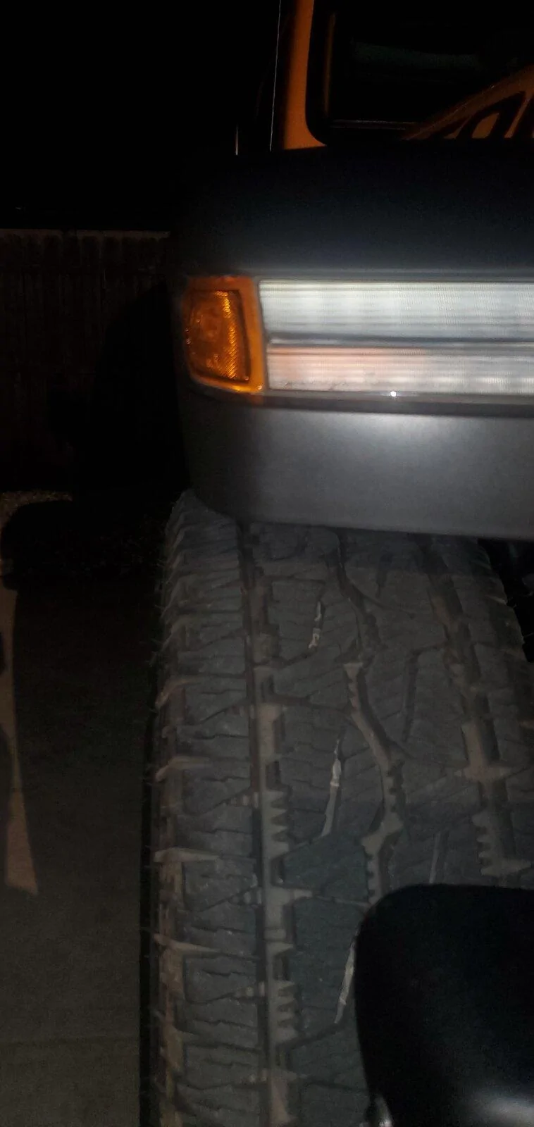 Jeep Gladiator Tire width 20211115_181619