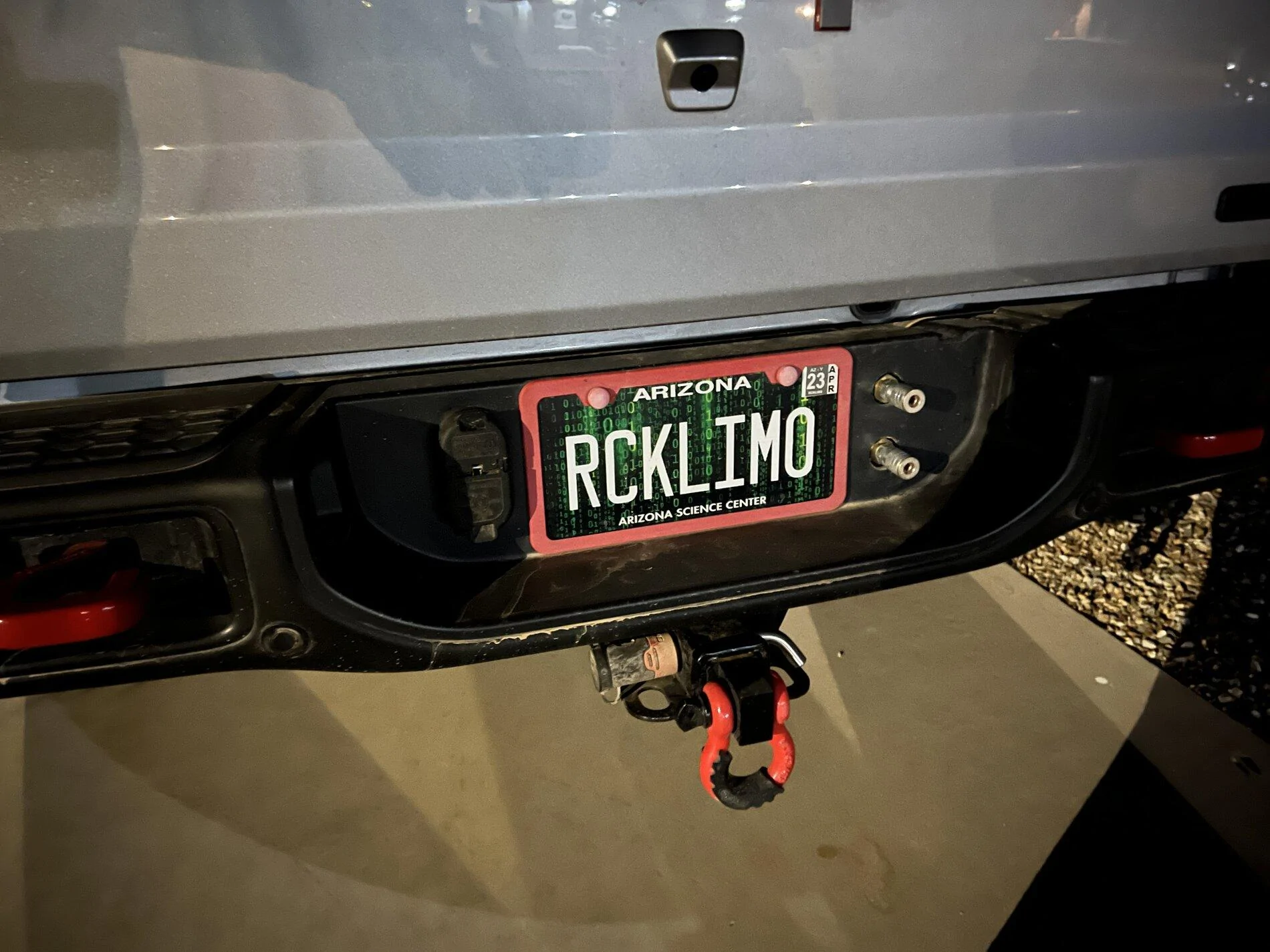 Jeep Gladiator Drivers with Vanity plates don't seem to worry, so why do you? 1637025824765