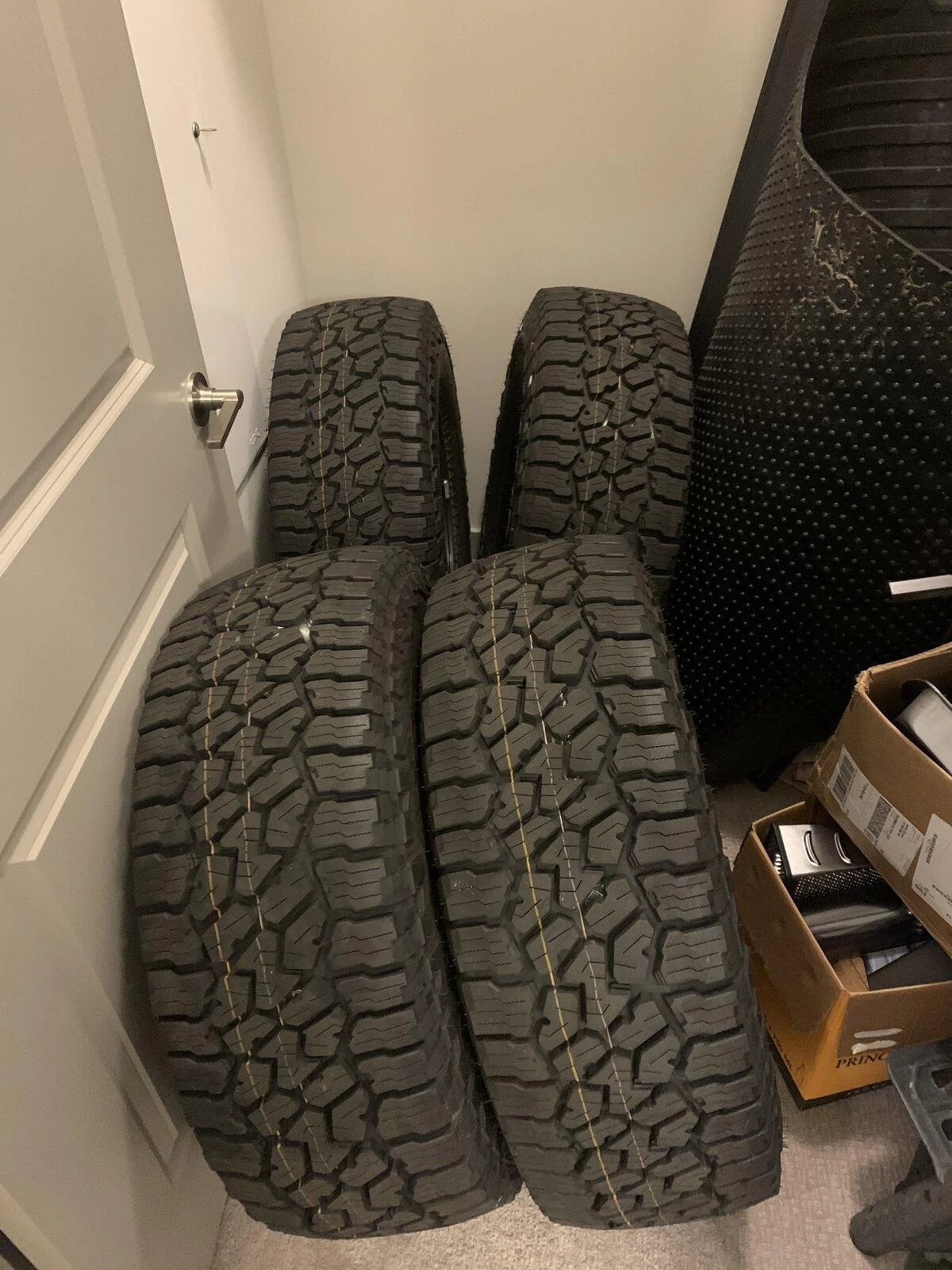 Jeep Gladiator Mojave Wildpeak AT3 wheels and tires take-offs with TPMS: Anywhere on east coast 4022C5FF-1211-4F88-A70D-93801D9F3405