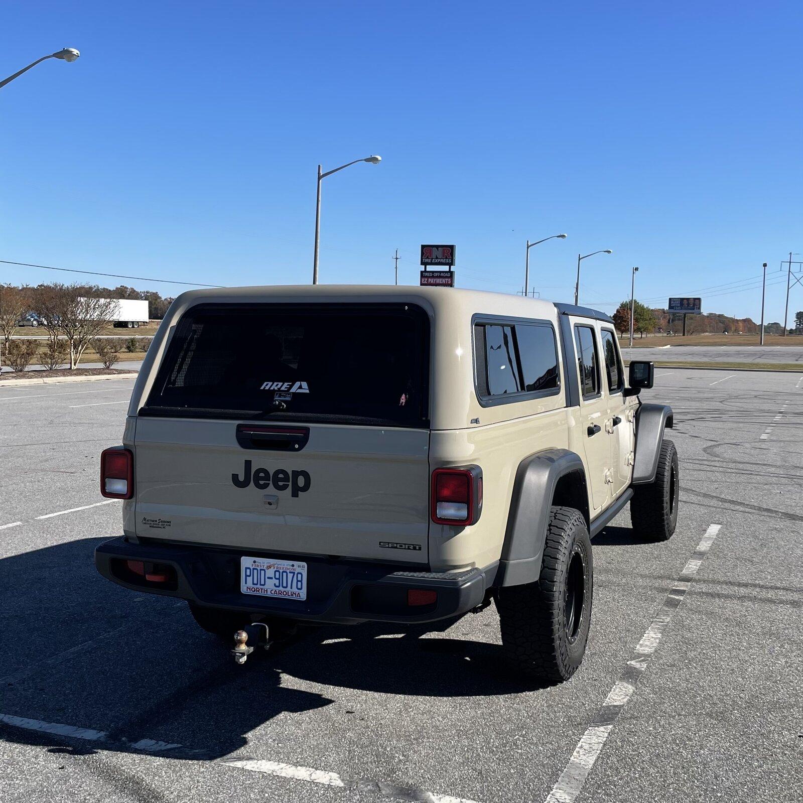 Jeep Gladiator Just ordered my ARE CX Classic... F3C62771-417F-4FC1-81FE-B61B9C9A001C