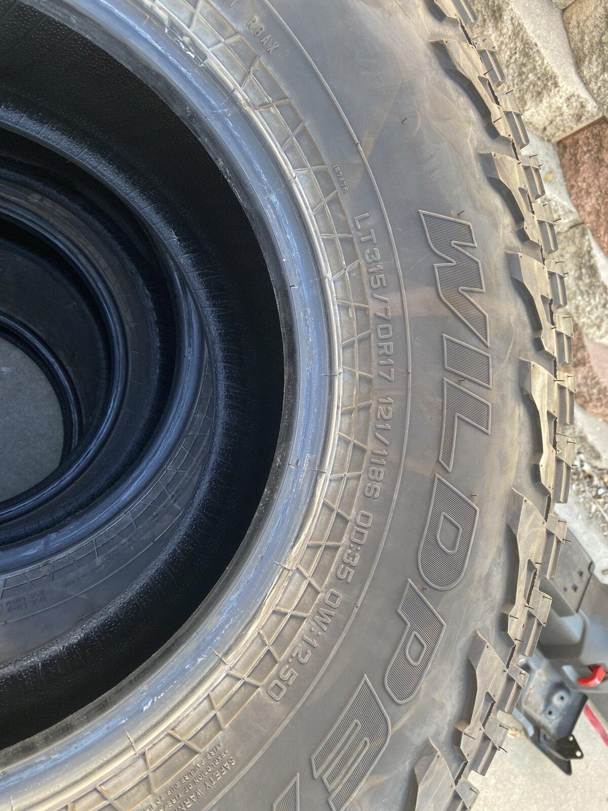 Jeep Gladiator Falken wildpeak at3w 315/70r17’s 354C2CCD-9DF2-4600-BD4C-FF6F9D2AD672