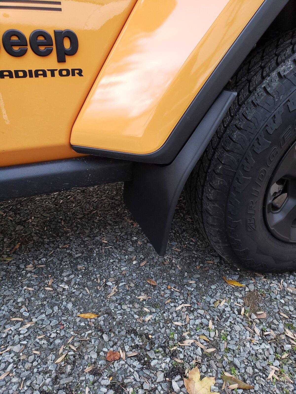 Jeep Gladiator Weathertech Mud Flaps 20211117_162616_resized