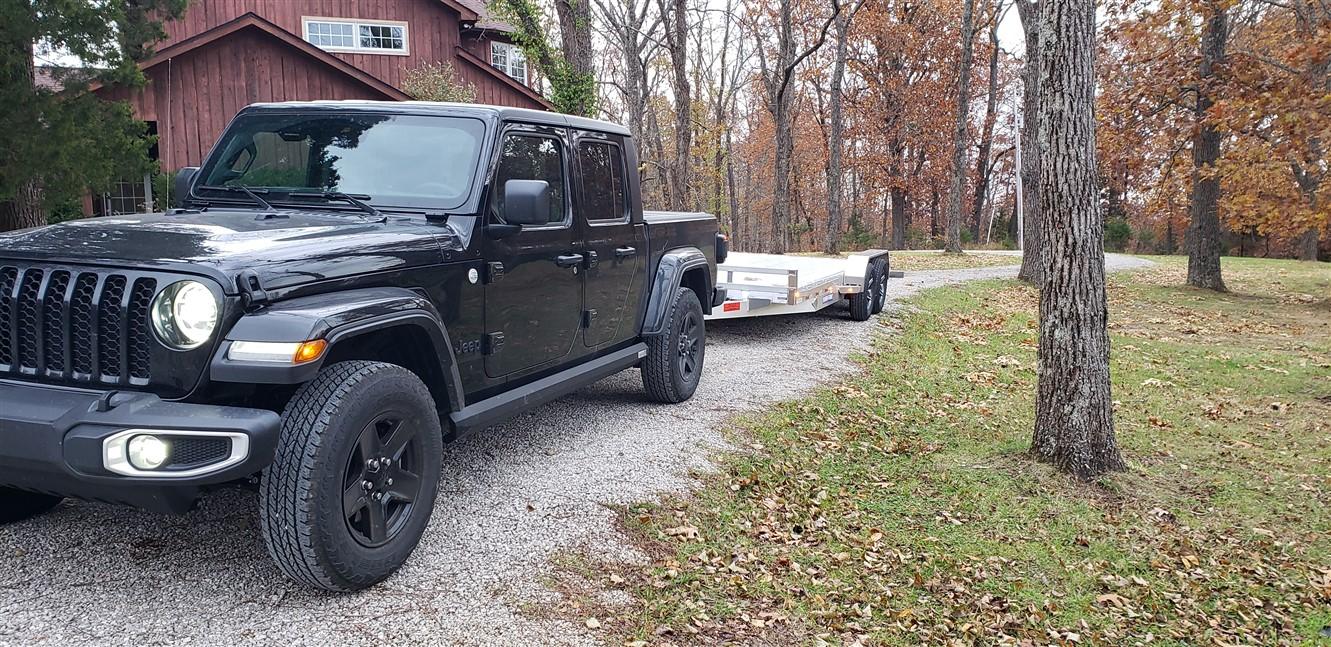 Jeep Gladiator So, what is everybody towing? Jeeptrailer4