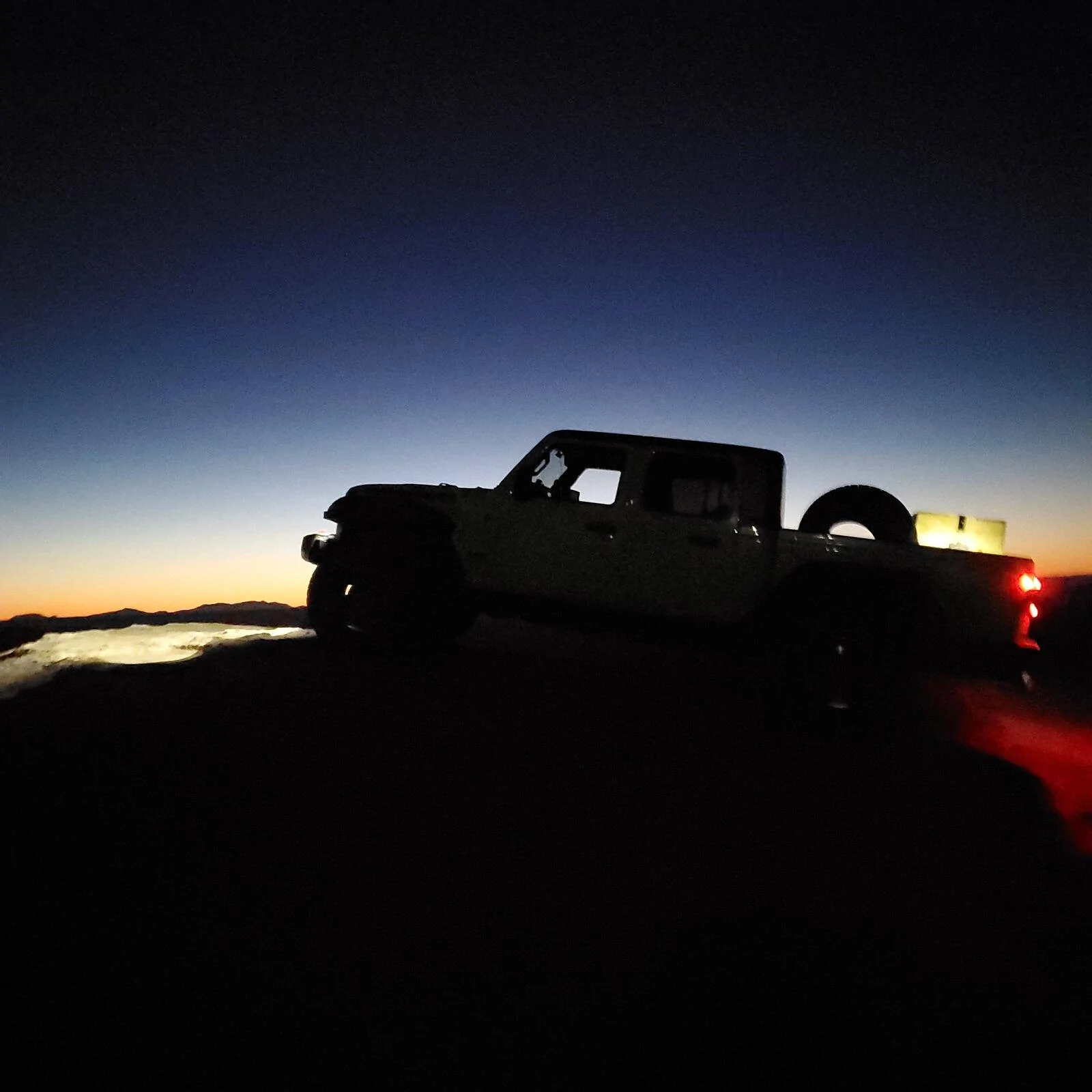Jeep Gladiator The trip home from Gupton to Ca ongoing - picked up Gecko JT 20211117_175245