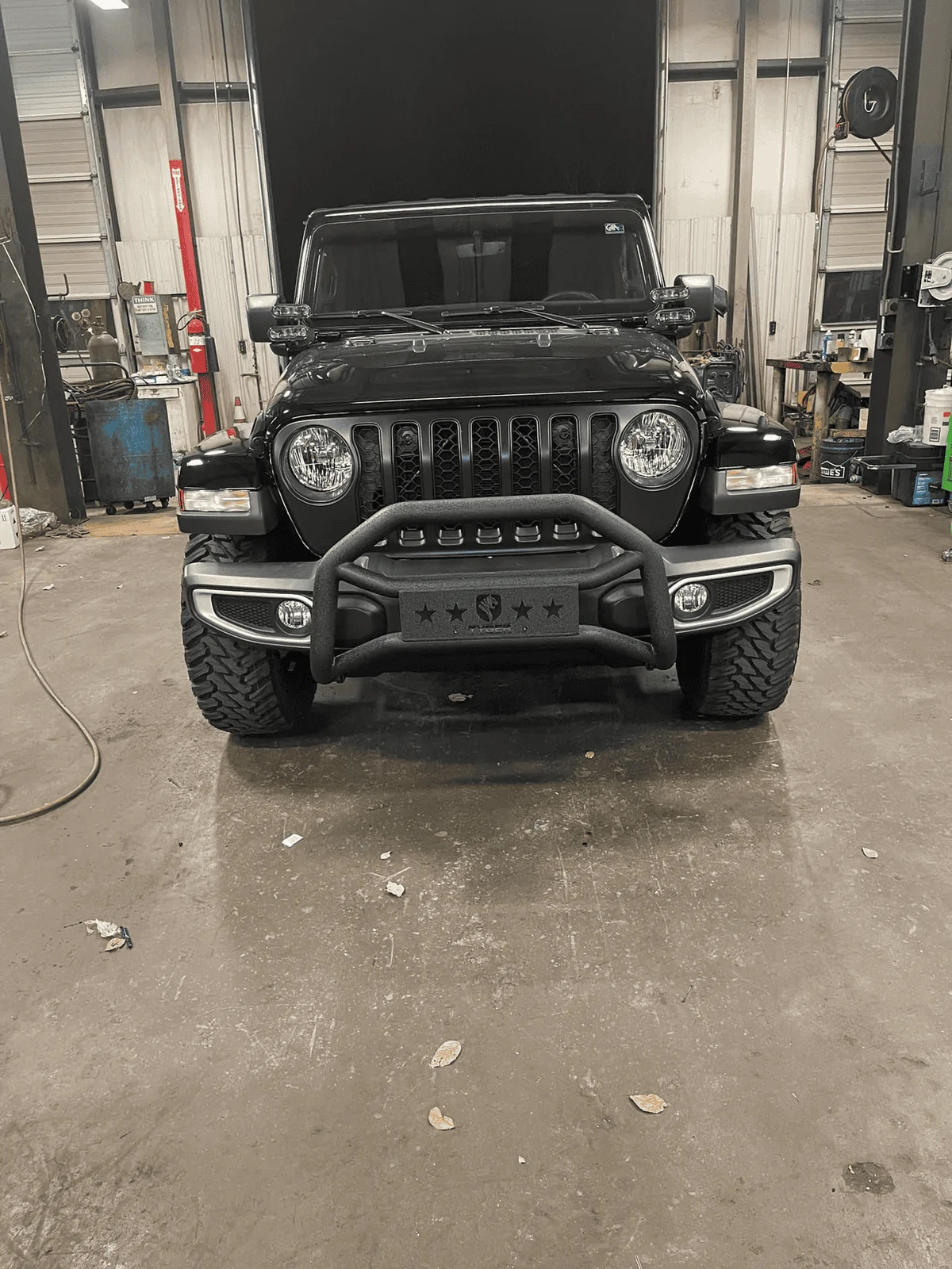 Jeep Gladiator Bull Bar for factory steel bumper 1637293453372