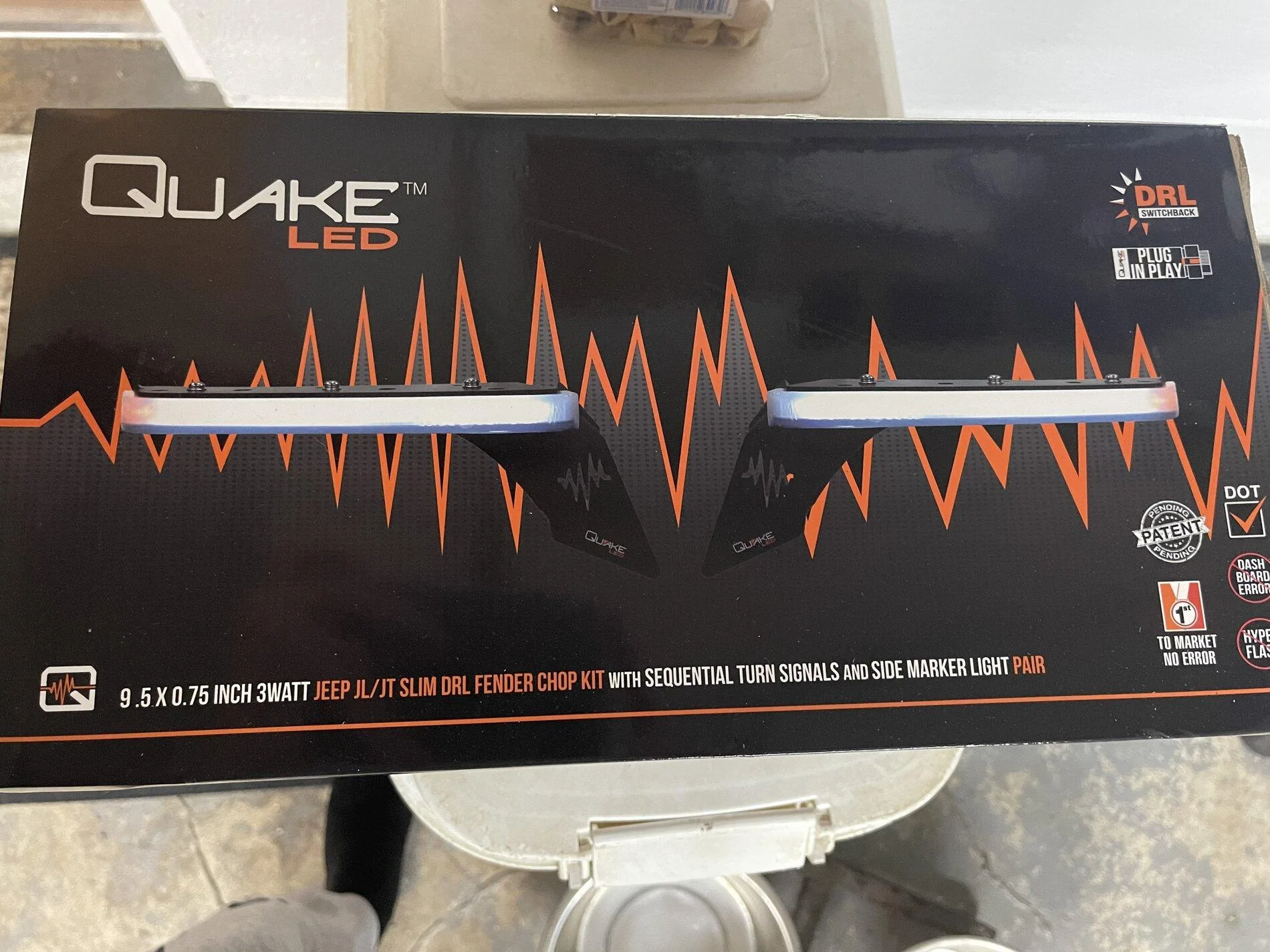 Jeep Gladiator Quake LED Fender Chop Lights $350 shipped 7F305B1B-CF14-428E-83ED-DB06852DFC98