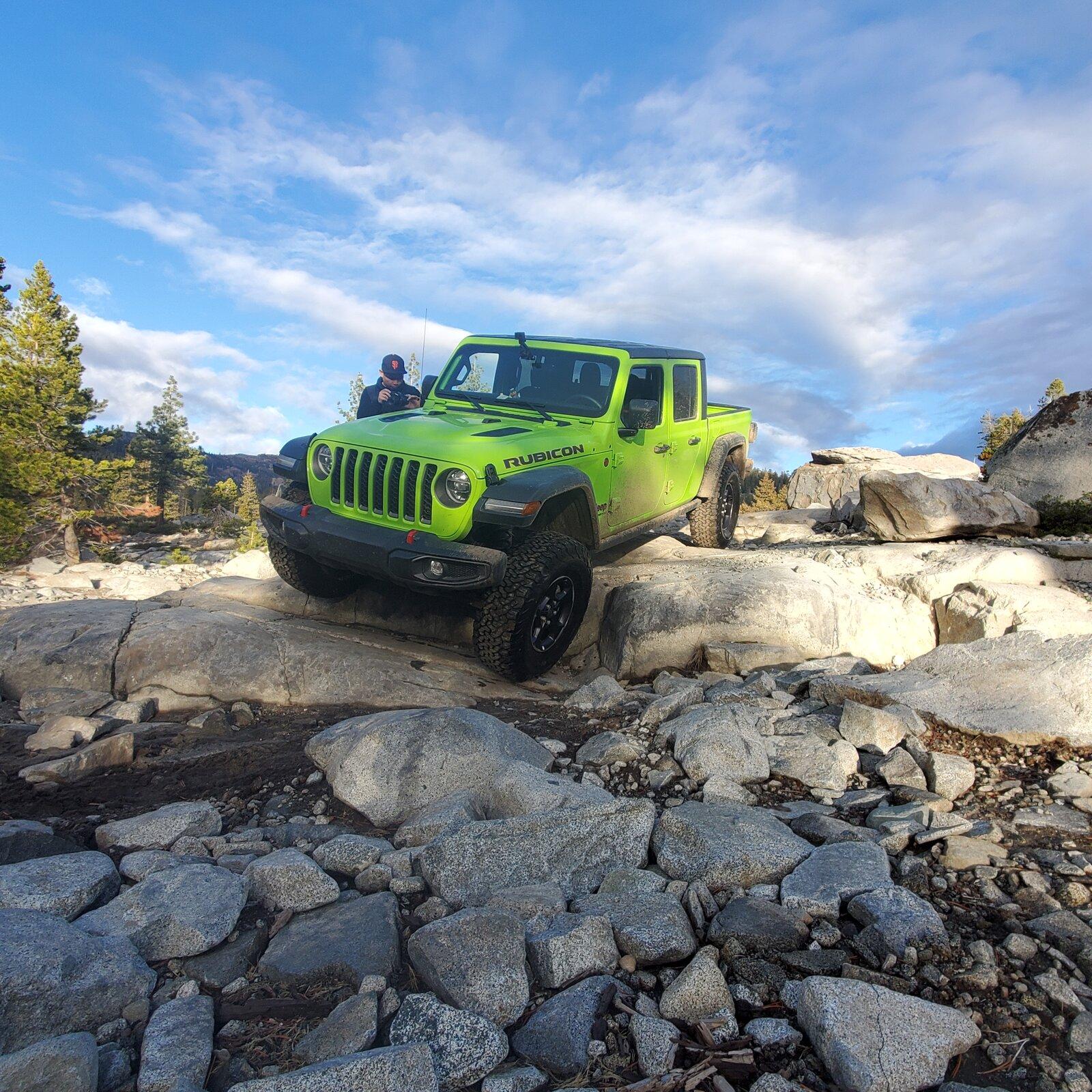 Jeep Gladiator Which Badge of Honor trails can I do on a stock JTRD 20211119_153754