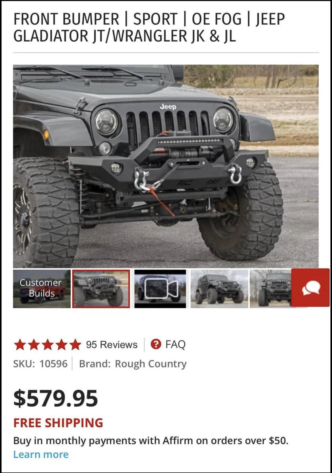 Jeep Gladiator Front bumper 55E67BEF-5E5F-478E-8977-4970353EB349