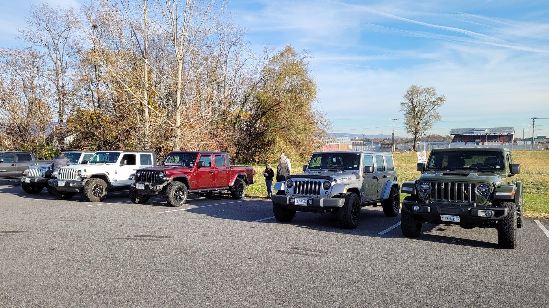 Jeep Gladiator Peters Mill, VA 11/20/21 20211120_085509