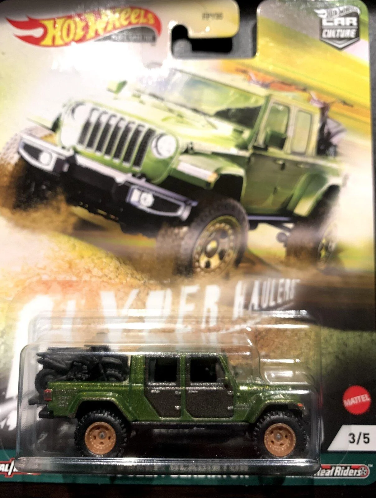 Jeep Gladiator Toy Gladiators, completed my Hot Wheels set. 54BADDA8-DD26-4A2F-B70E-CB98CEDDA60E