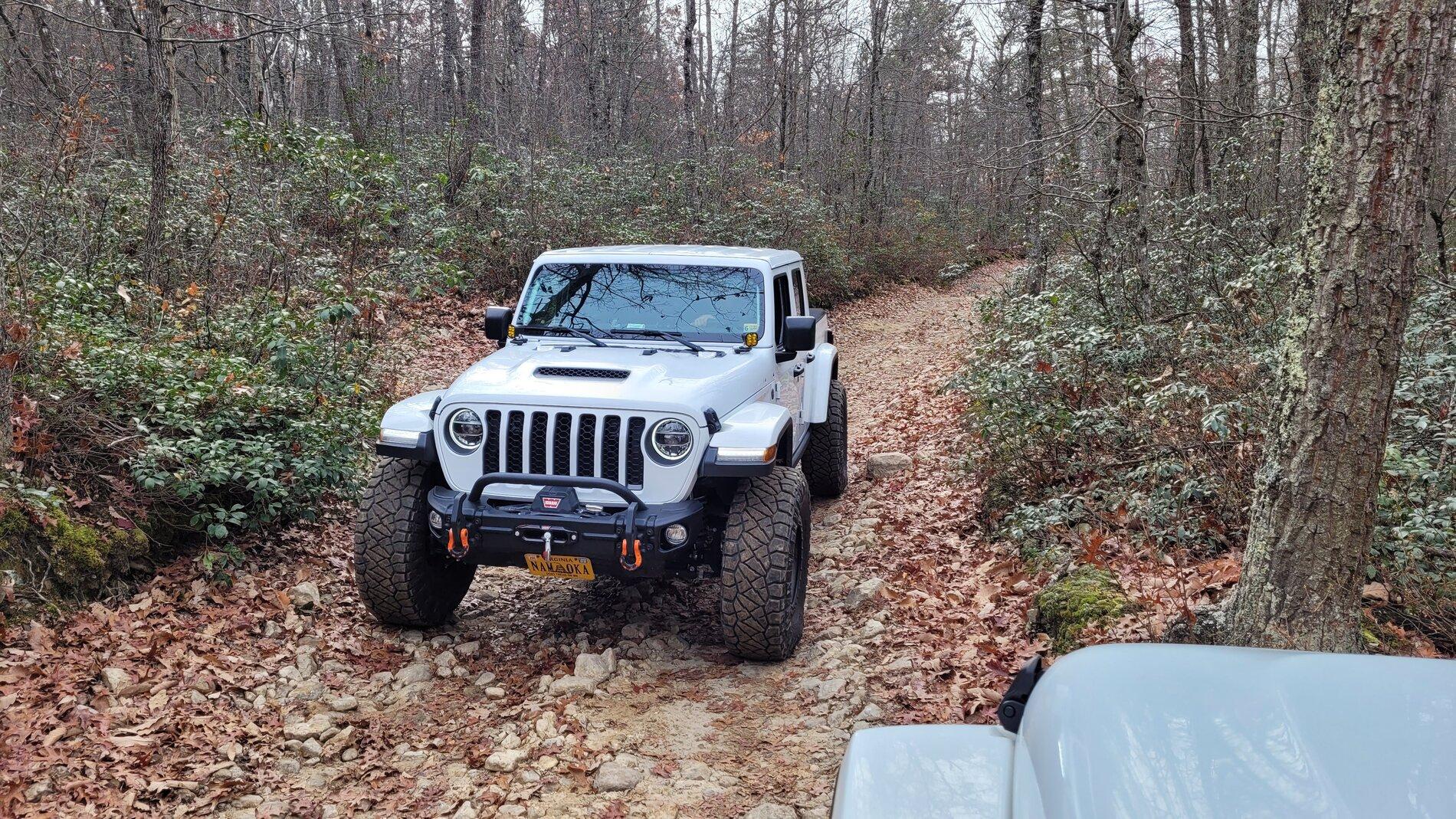 Jeep Gladiator Peters Mill, VA 11/20/21 20211120_114846