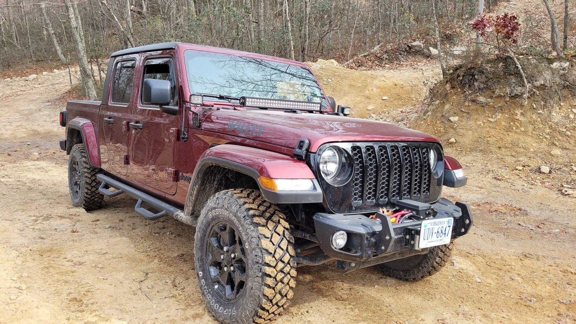 Jeep Gladiator Peters Mill, VA 11/20/21 20211120_121859