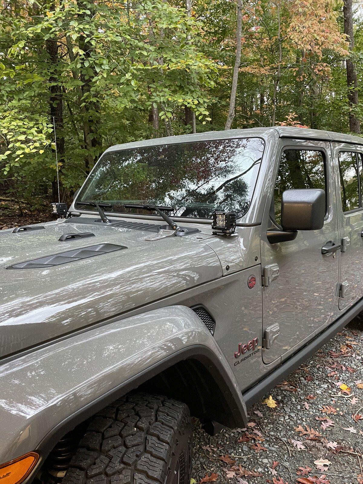 Jeep Gladiator zroadz and blackoaks installed C635B84A-3788-41DD-BFF5-CE373794DC24