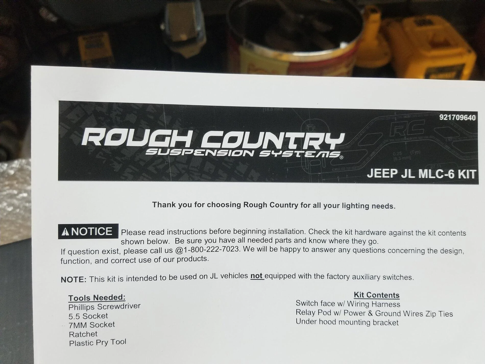 Jeep Gladiator Rough Country MLC-6 20211120_170340