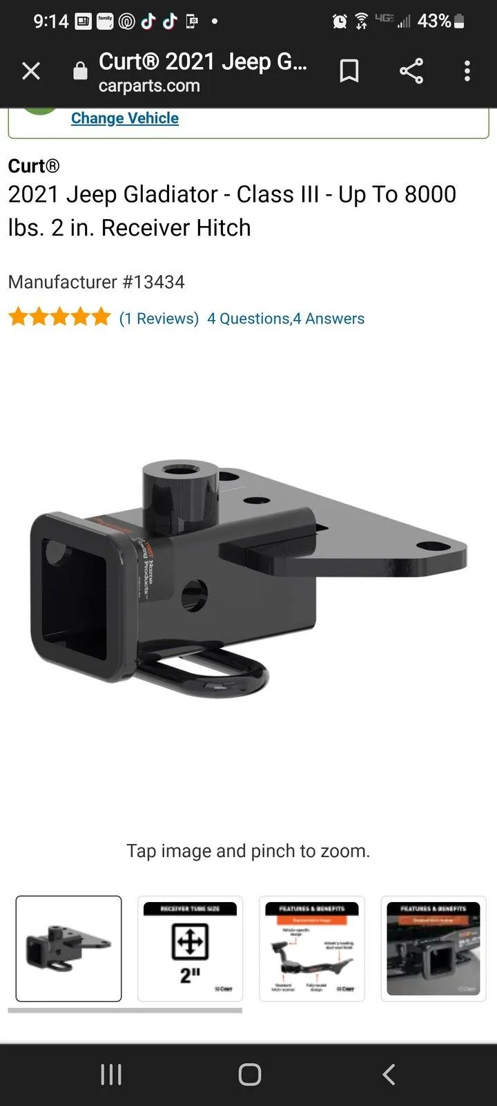 Jeep Gladiator Hitch install? Screenshot_20211121-211449_Chrom