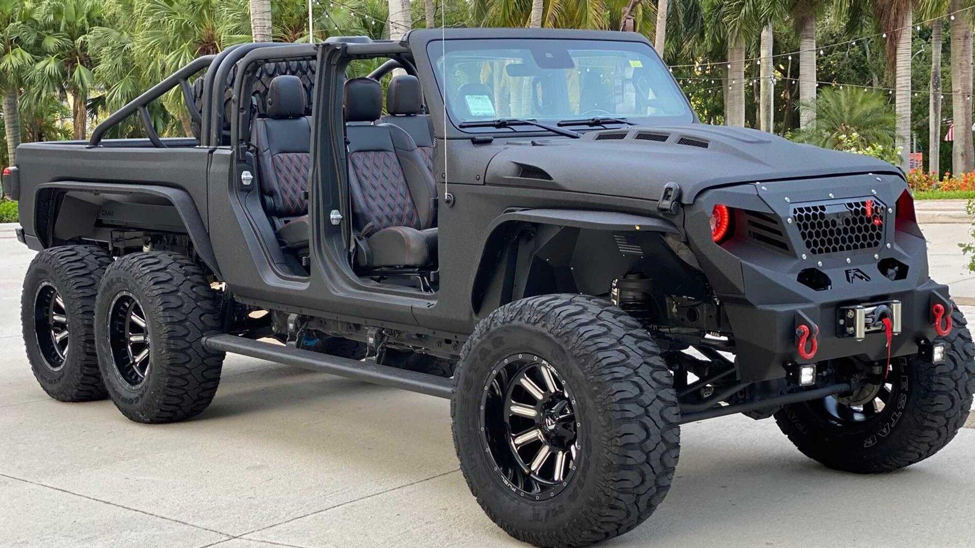 Jeep Gladiator @ShadowsPapa so-flo-jeeps-jeep-gladiator-front-three-quarters
