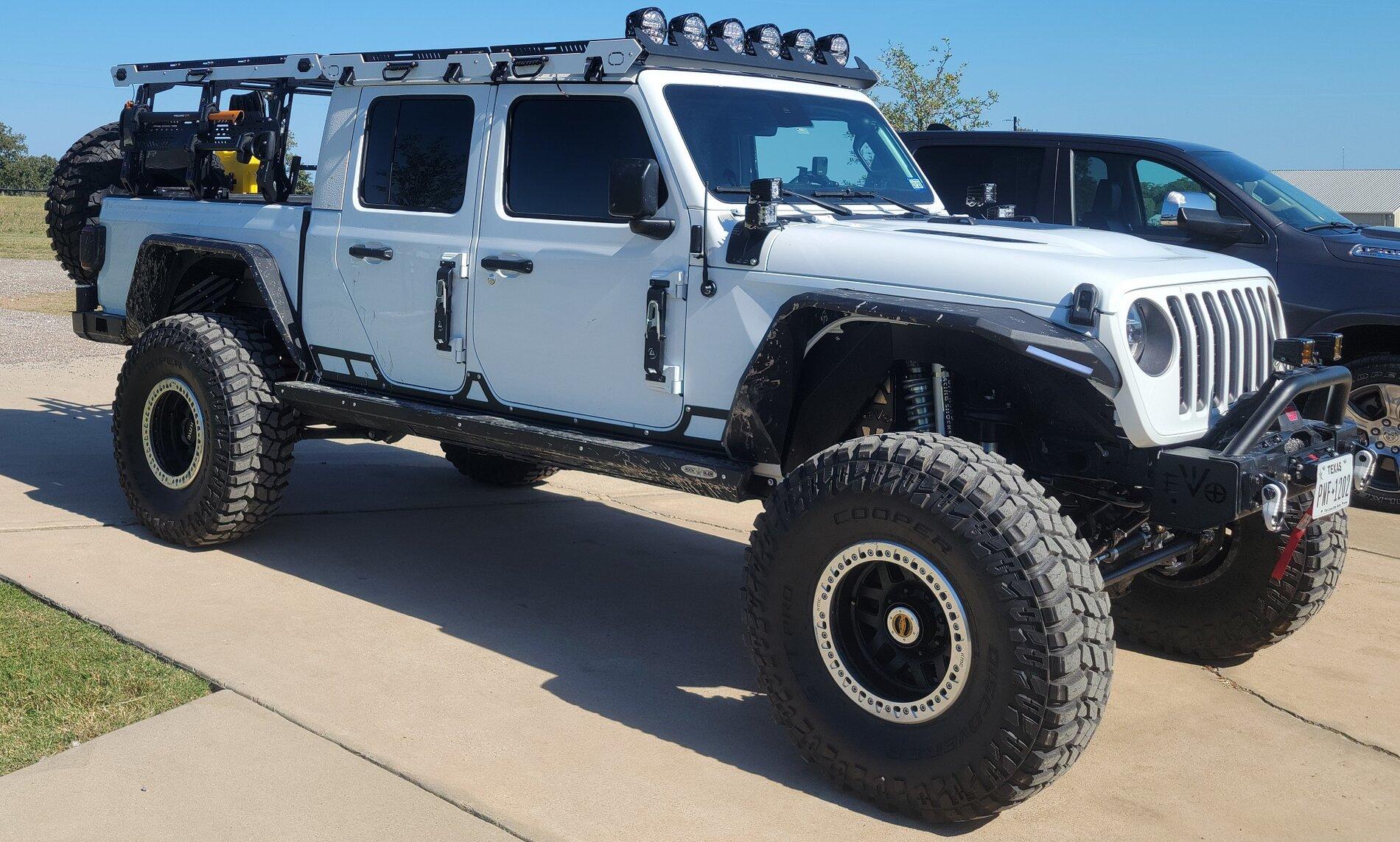 Jeep Gladiator Diesel coil spring rates JT