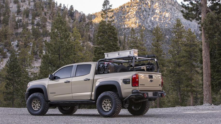Jeep Gladiator Not a JT but some SEMA Jeep Trucks 2017-sema-chevrolet-colorado-zr2-aev-002-1