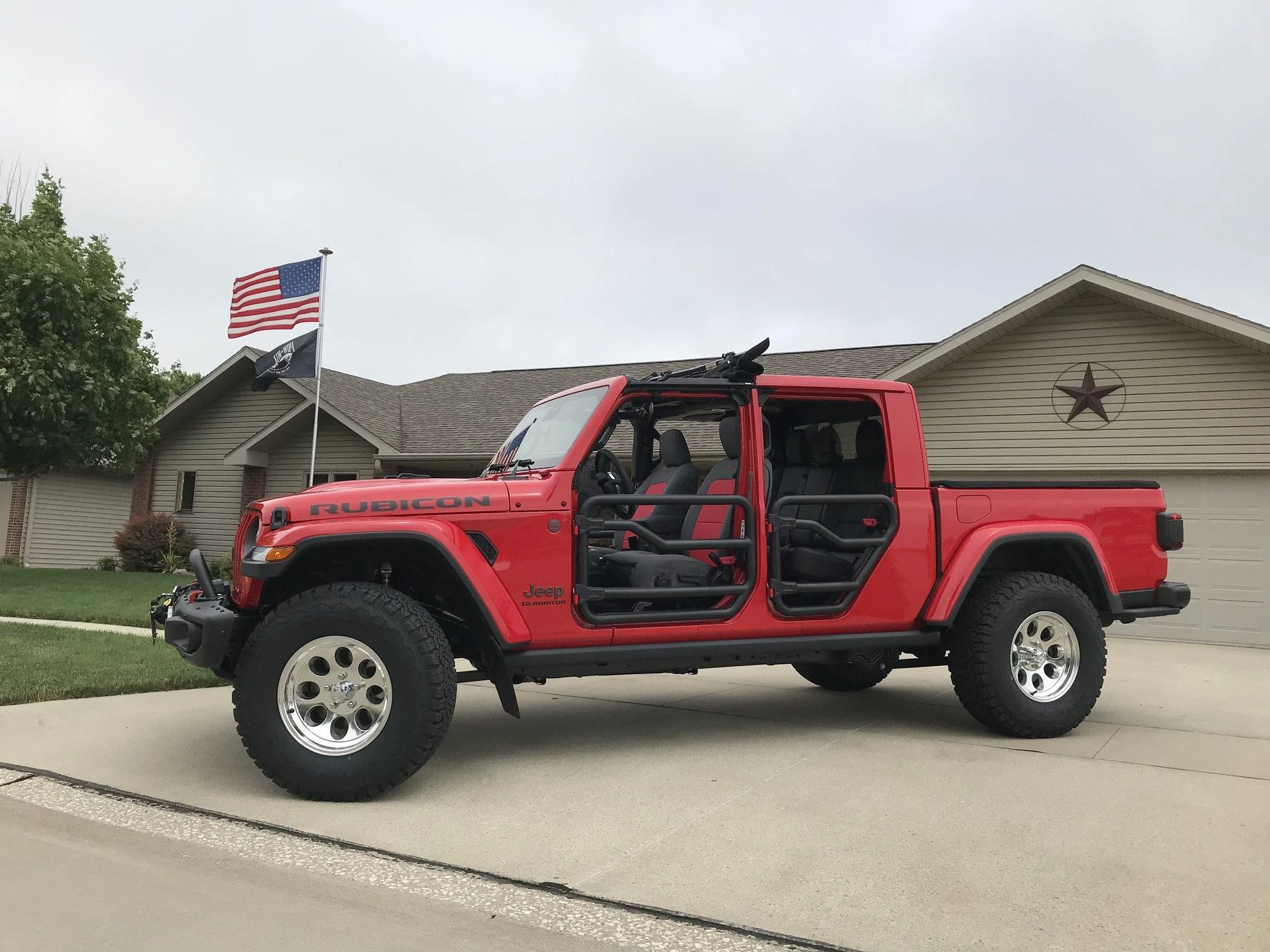 Jeep Gladiator Glad Grandpa Firecracker Red LE Build 7ABA8016-D3F6-4D63-A44B-AE726CA2AFAF