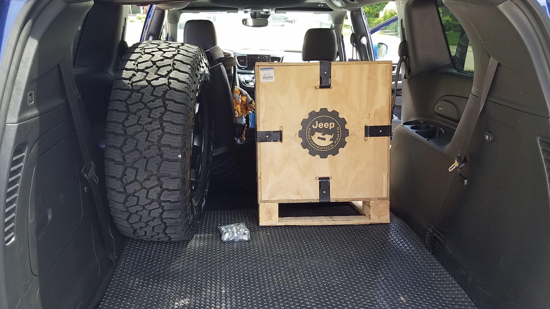 Jeep Gladiator Dory gets new wheels! 20190622_123239