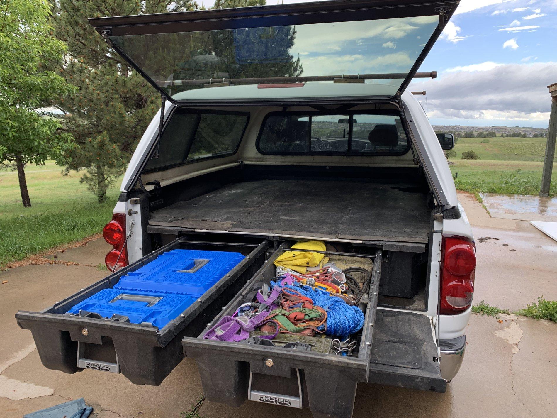 Jeep Gladiator DECKED detail video Packed Drawers