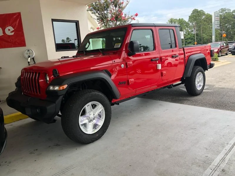 Jeep Gladiator Gladiator Window Sticker and Build Sheet Order Tracking IMG959550