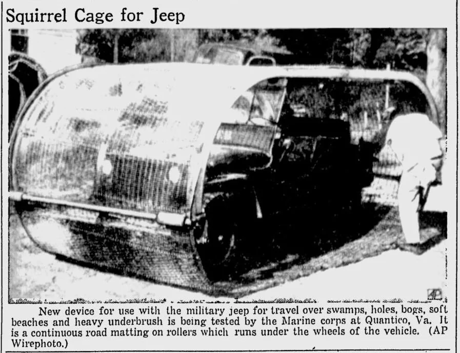 Jeep Gladiator Things I don’t like about my new Gladiator 1948-11-03-New-London-Ct-TheDay-squirrel-cage-j