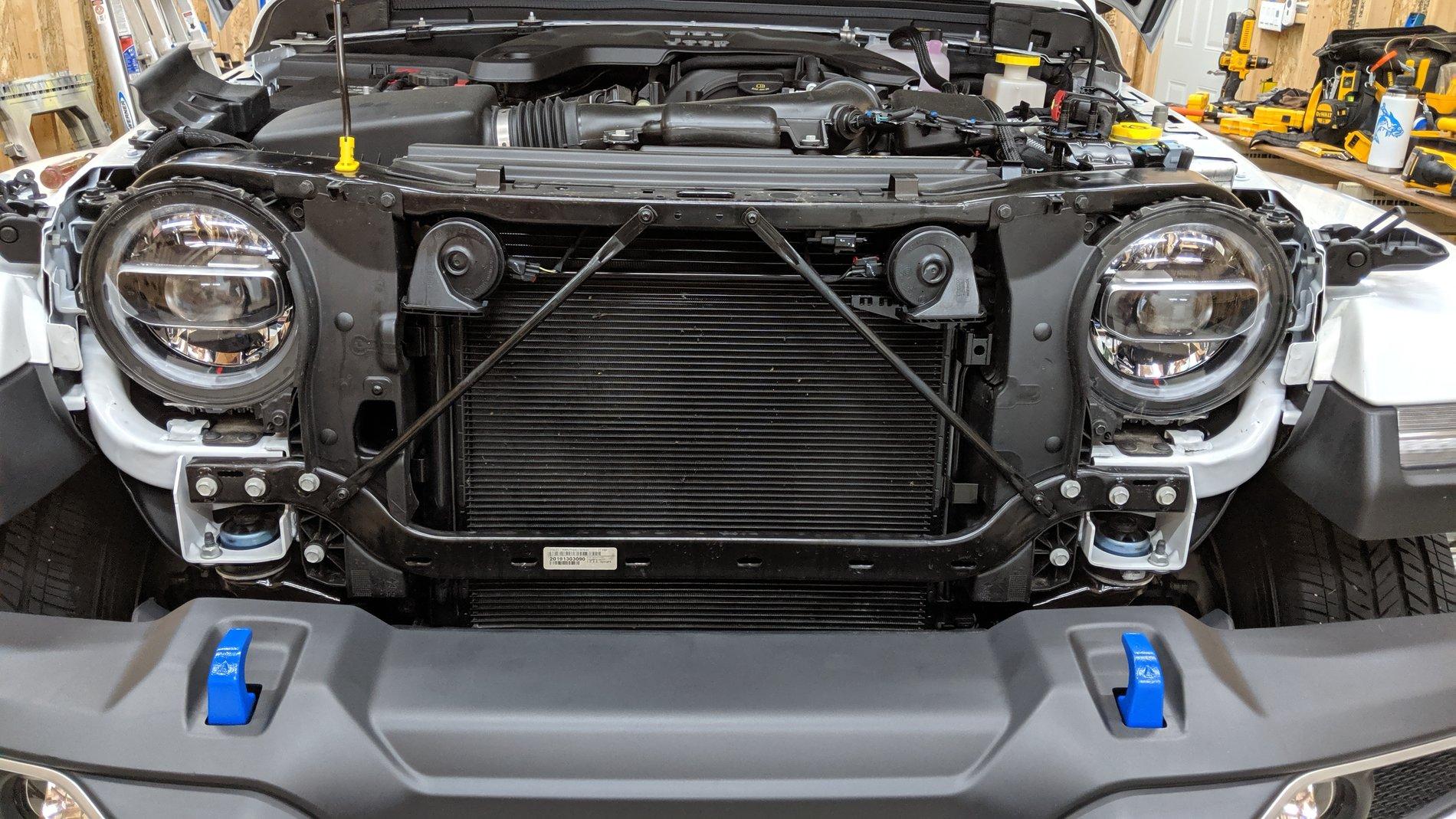 Jeep Gladiator Pics of What's Behind the Grille IMG_20190624_144844