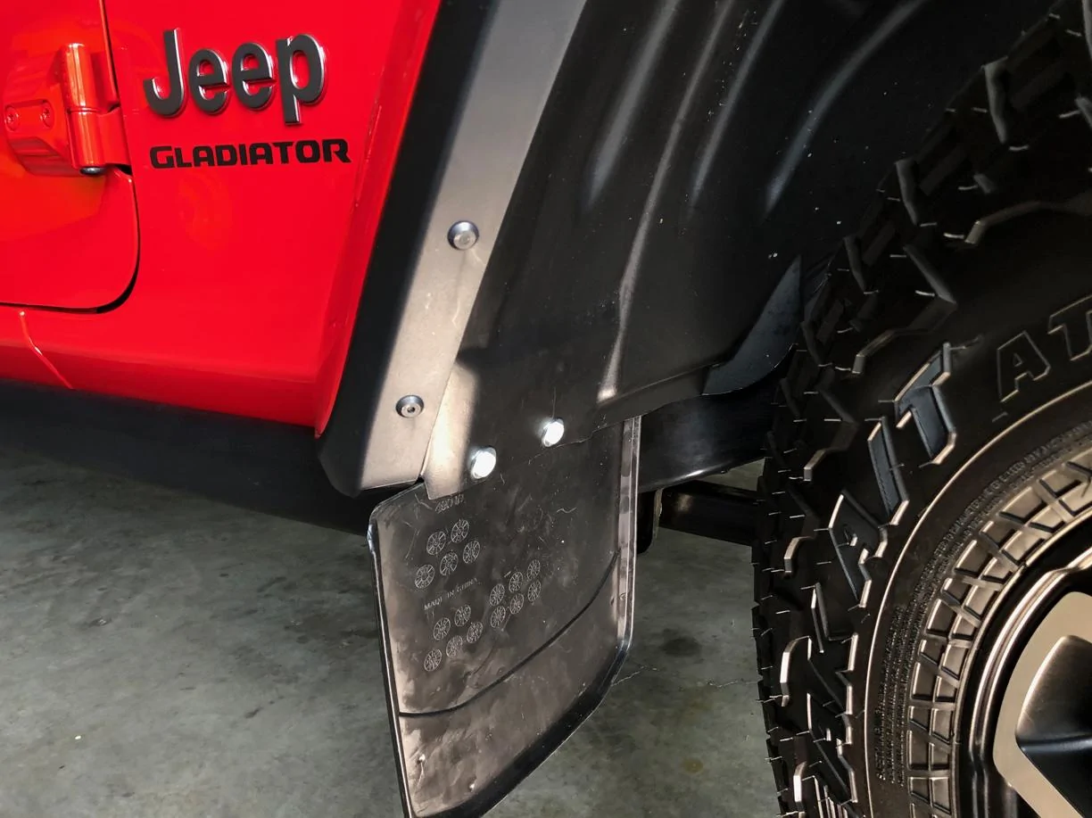Jeep Gladiator Low Cost Mud Guards for your Pickup - Mike Mas f6