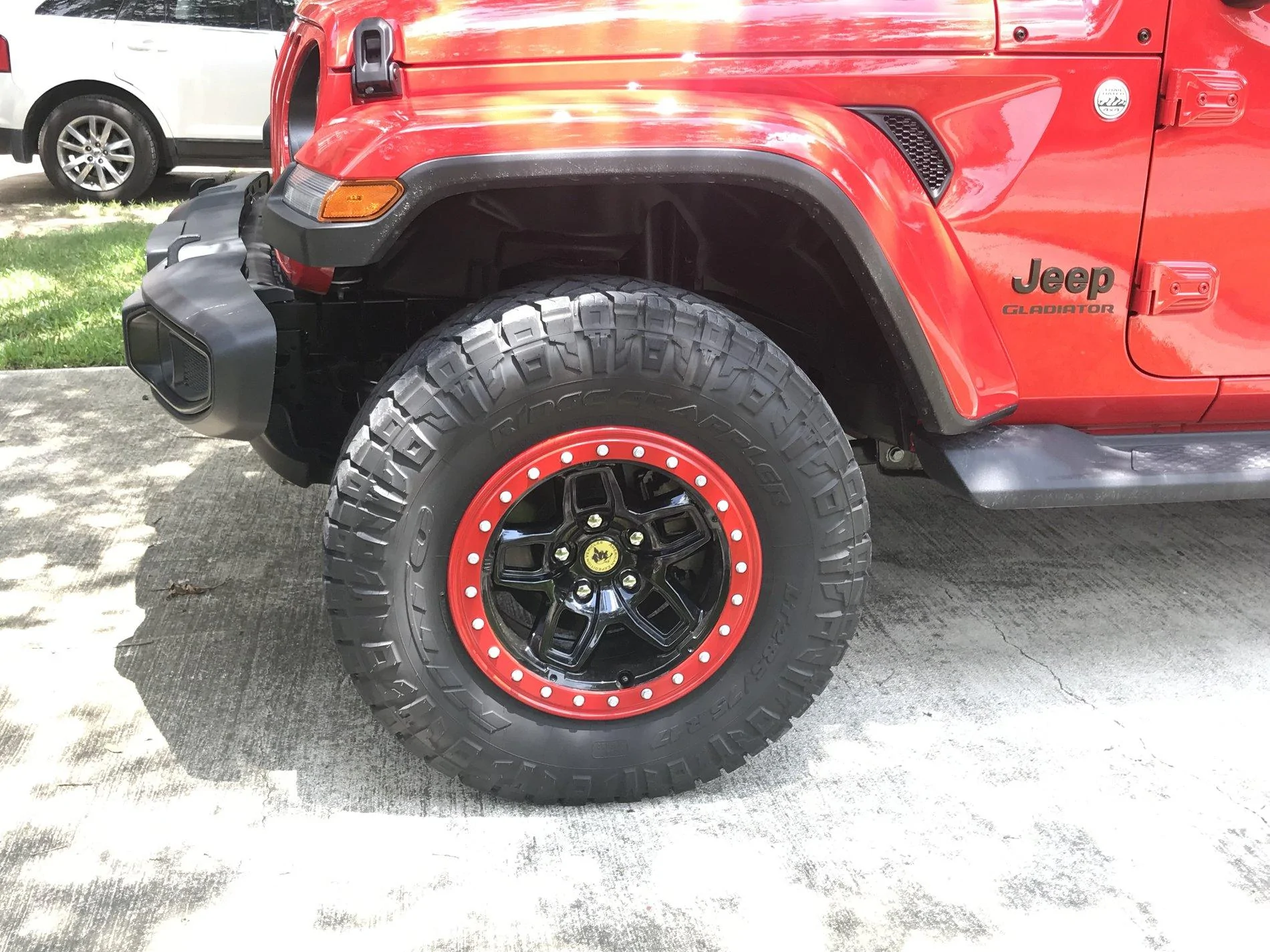 Jeep Gladiator Poll. Best looking wheel for red gladiator. 597B3B50-6249-4E8A-938F-77C4986E72EA