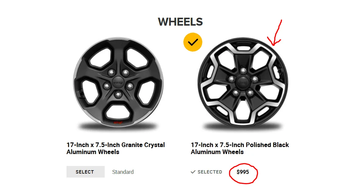 Jeep Gladiator Gladiator Rubicon Upgraded wheels / tires $1100 C37663E2-3997-4E31-B315-F6F2EED04BA2