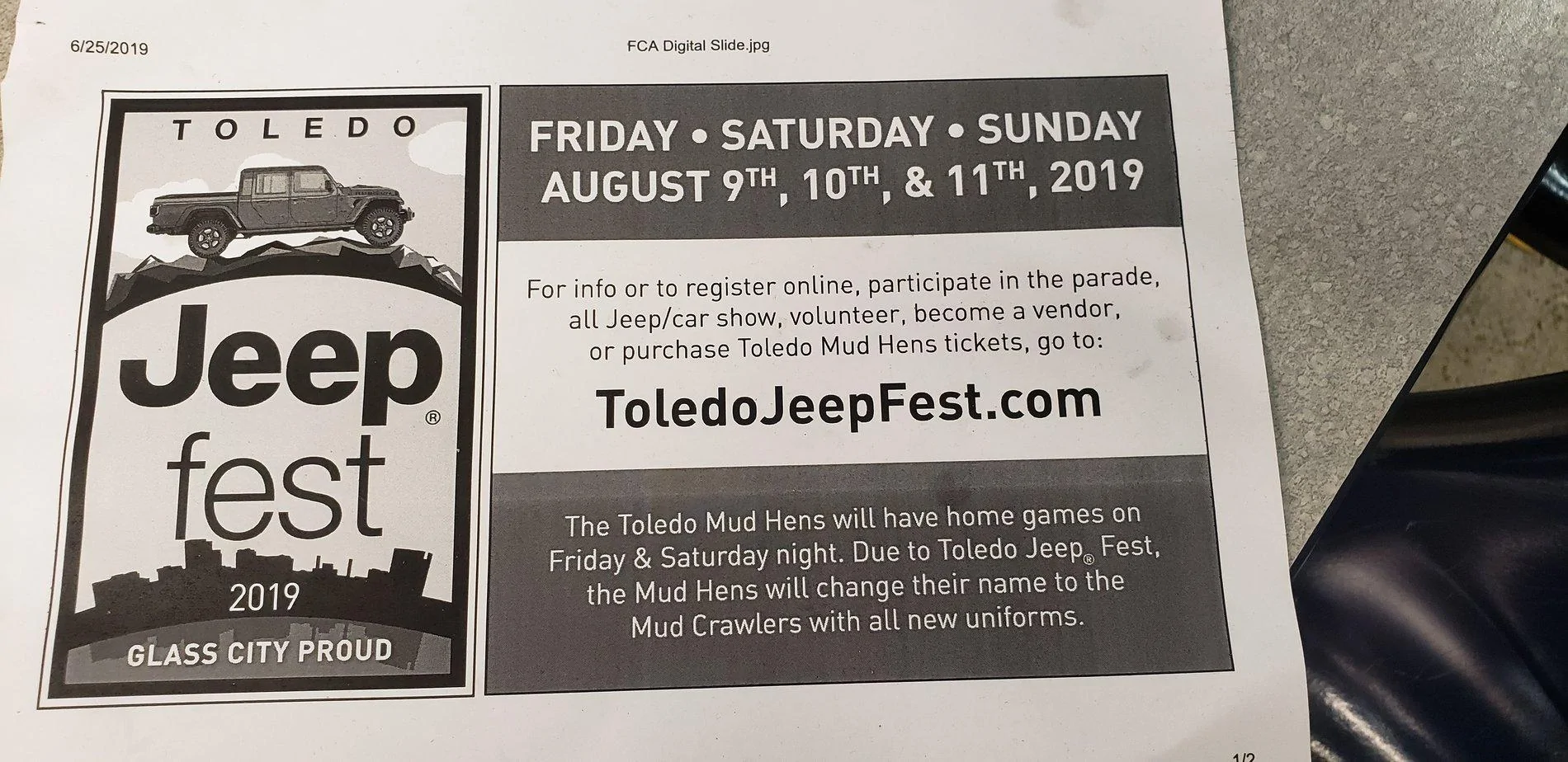 Jeep Gladiator 2019 Jeep Fest.  Who's going? 20190626_073135