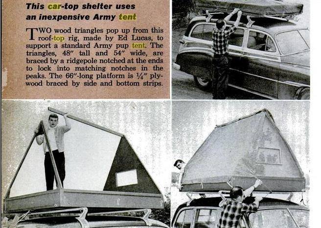 Jeep Gladiator Plywood topper.....no really - Ben Franklin T-Chart Decision Making 1a-vintage-roof-top-tent