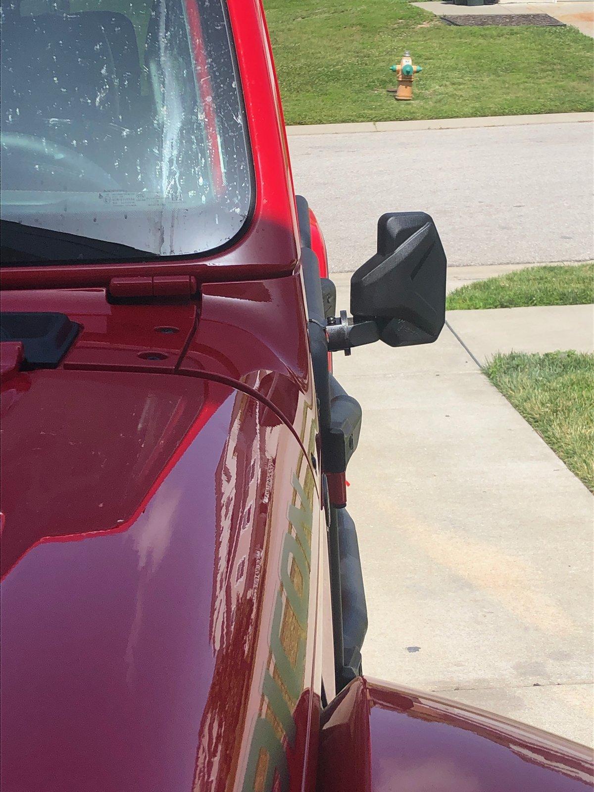 Jeep Gladiator Best mirrors for cruising doorless? BF0776F5-3FD7-403C-AF67-4EA9D56C5201