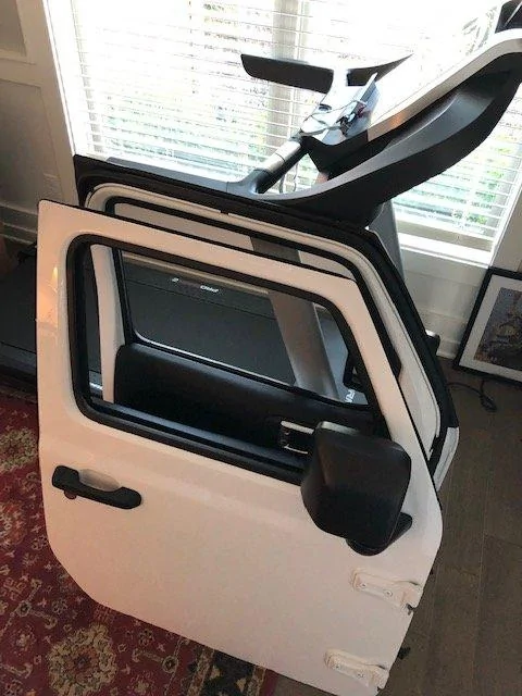 Jeep Gladiator Not Ready to go Full Monty Front Doors