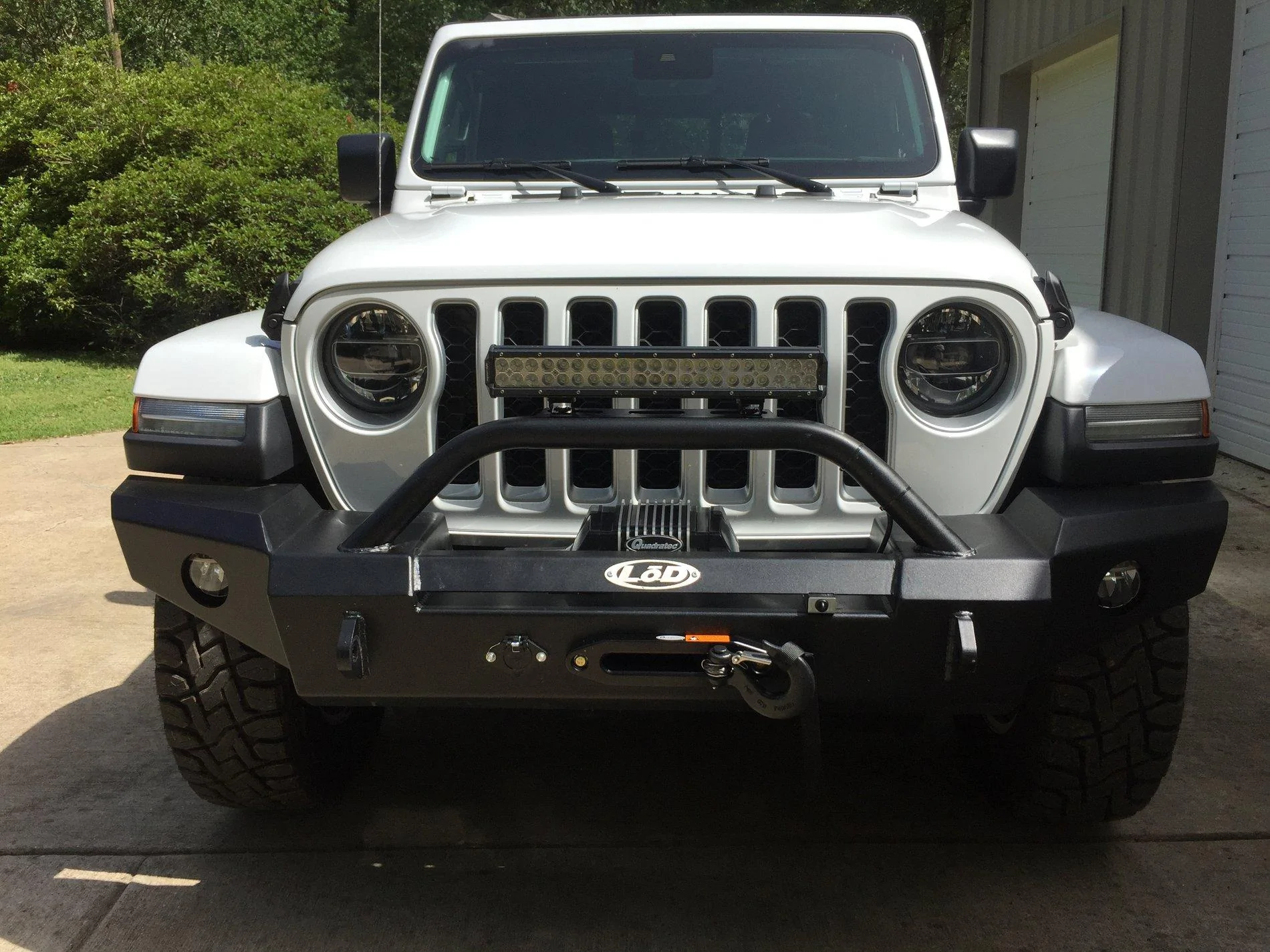 Jeep Gladiator Front Bumper Replacement IMG_3264