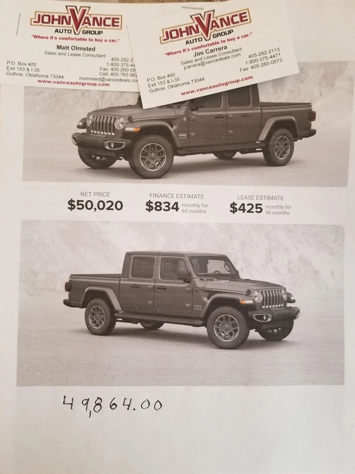 Jeep Gladiator Oklahoma City,OK 20190630_081752